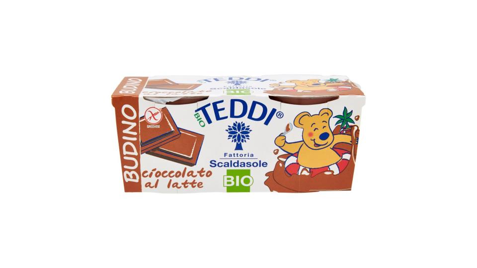 Budino Cioccolato al Latte Bio 2 x 100 g