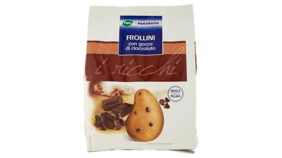 Frollini con Gocce di Cioccolato