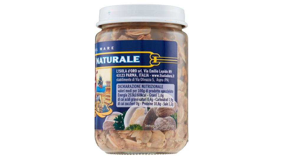 Vongole al Naturale Sgusciate