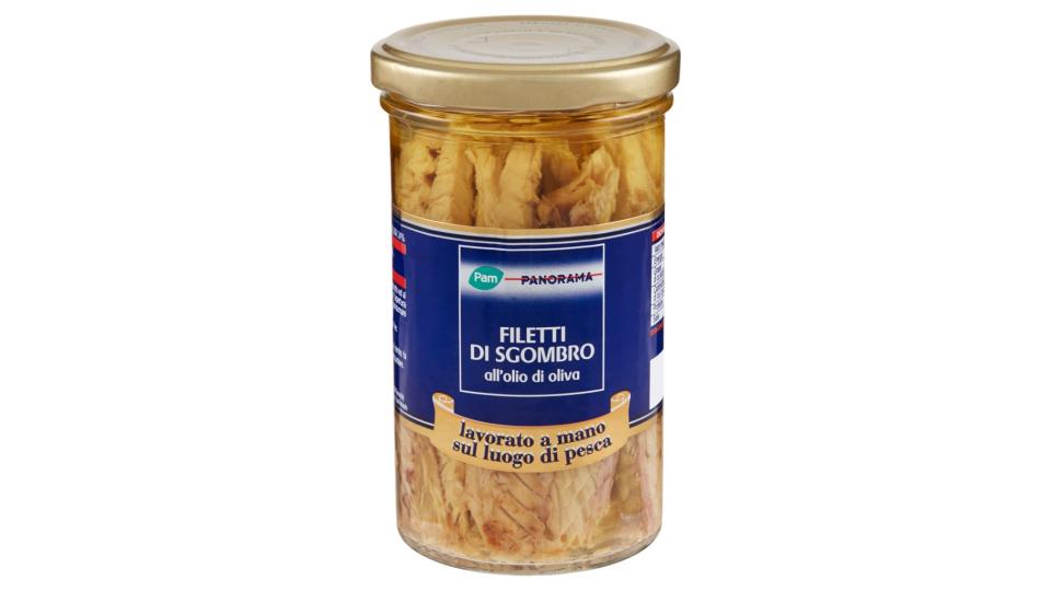 Filetti di Sgombro all'Olio di Oliva