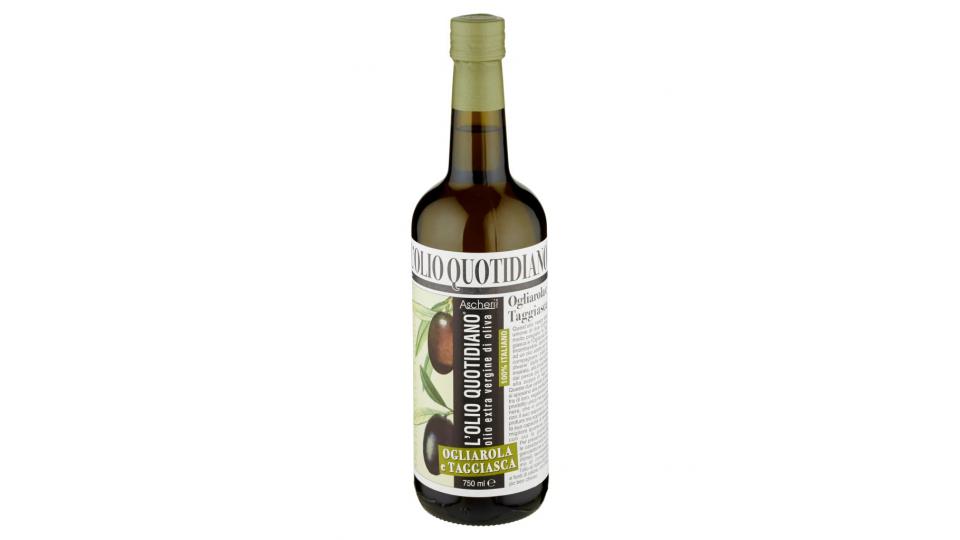 Ascheri L'Olio Quotidiano Olio Extra Vergine di Oliva Ogliarola e Taggiasca