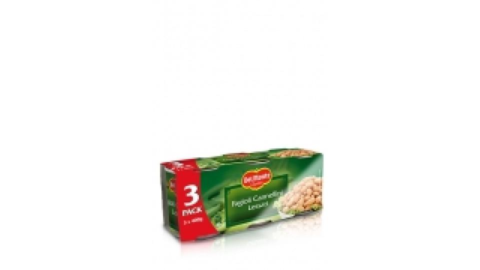 Fagioli Cannellini Lessati, 3 Lattine