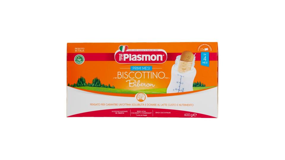 Plasmon Primi Mesi Biscottino Biberon