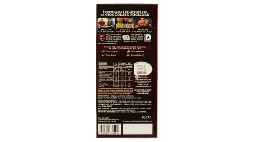 PERUGINA NERO Fondente Extra 85% Tavoletta di cioccolato fondente extra con 85% di cacao