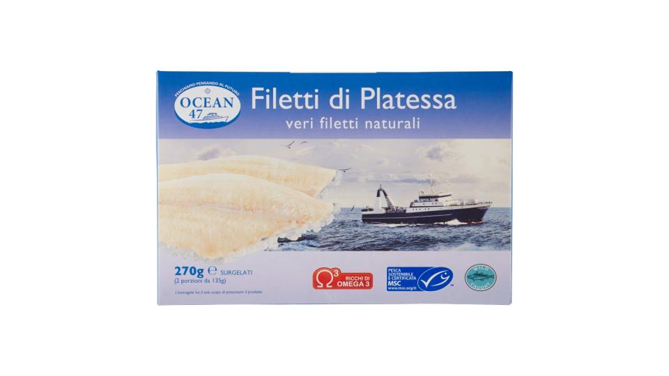 Ocean 47 Filetti di Platessa Surgelati
