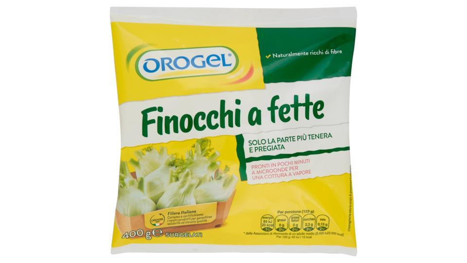 Orogel Finocchi a fette Surgelati