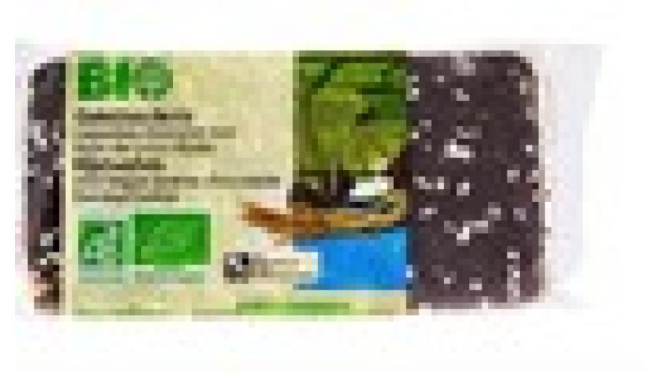 Gallette di riso biologiche ricoperte di cioccolato fondente e noce di cocco grattugiata