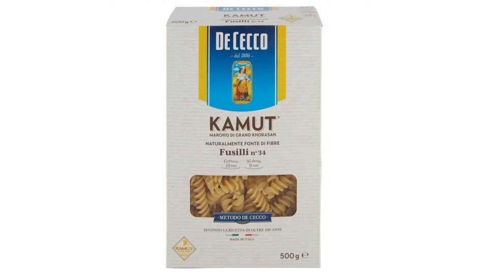 De Cecco Kamut Fusilli n°34