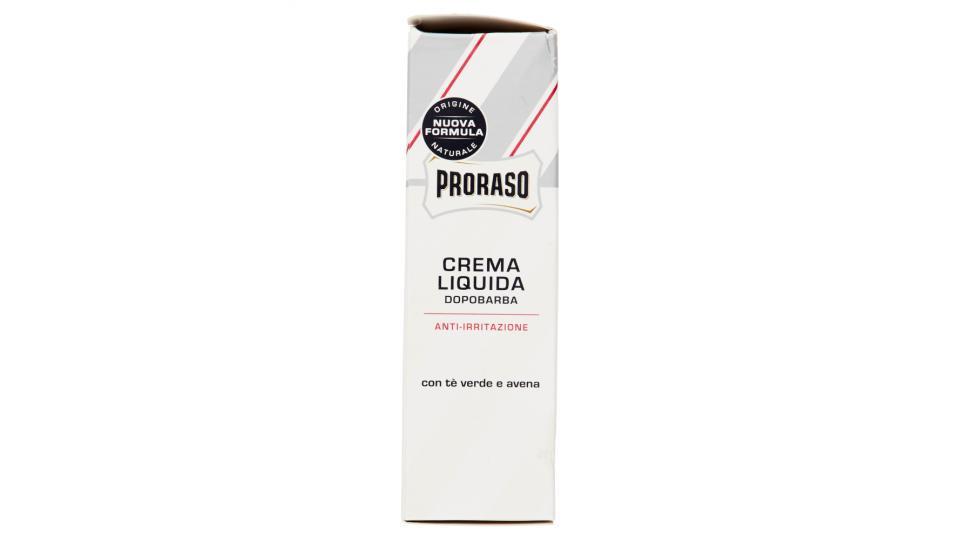 Proraso - Crema Liquida Dopobarba, Con Tè verde e Avena 