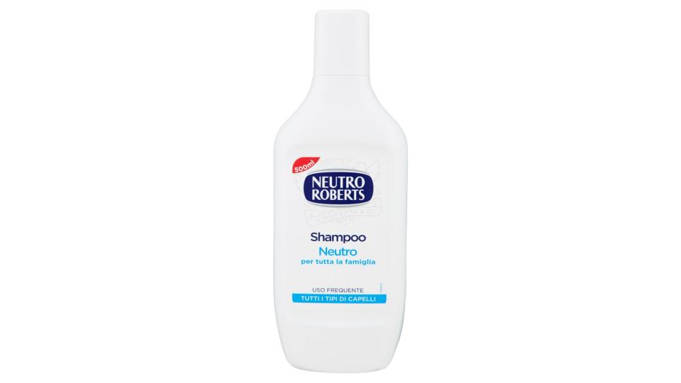 Neutro Roberts - Shampoo Neutro, Tutti I Tipi Di Capelli - 