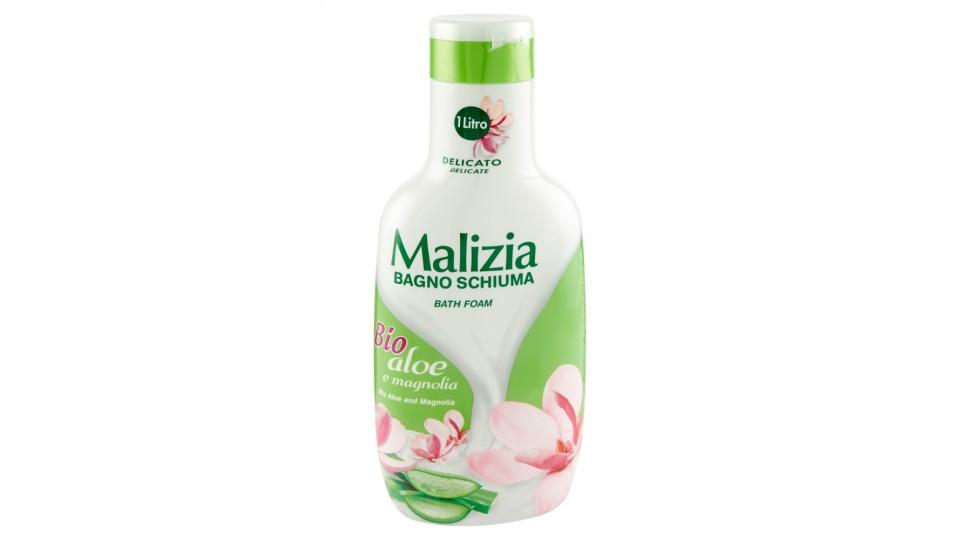 Malizia Bagno Schiuma Bio aloe e magnolia