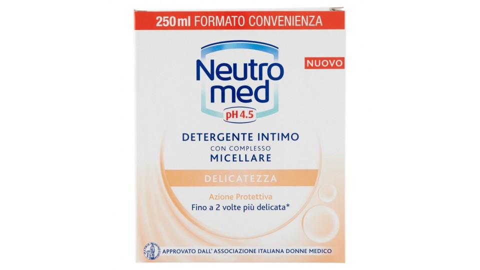 Neutromed pH 4.5 Detergente Intimo con Complesso Micellare Delicatezza
