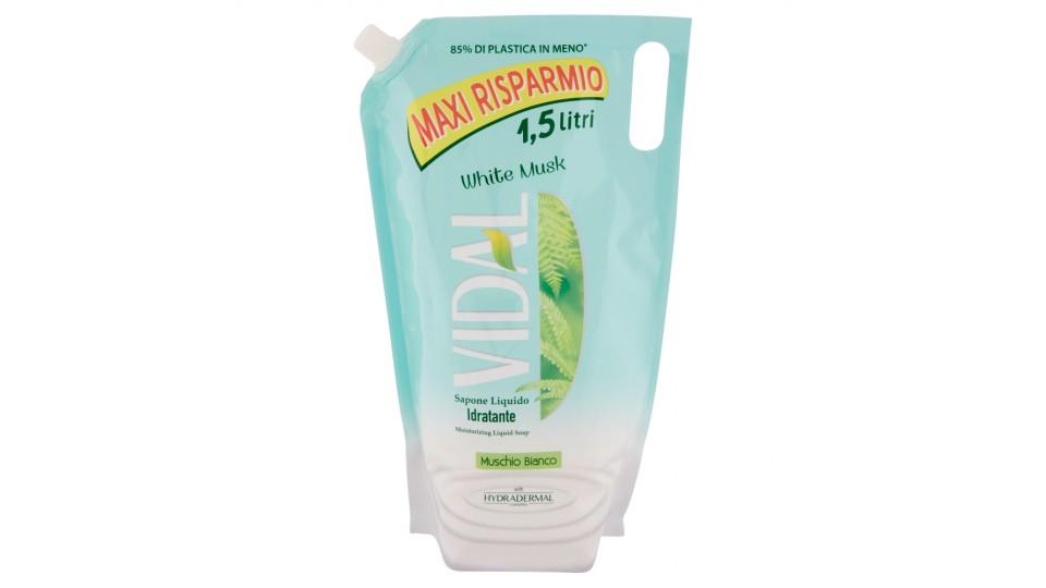 Vidal White Musk Sapone Liquido Idratante Muschio Bianco