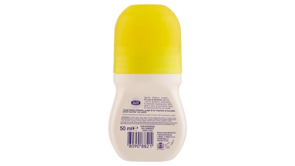 Neutro Roberts fresco zero% sali bergamotto e zenzero Deo Roll-On