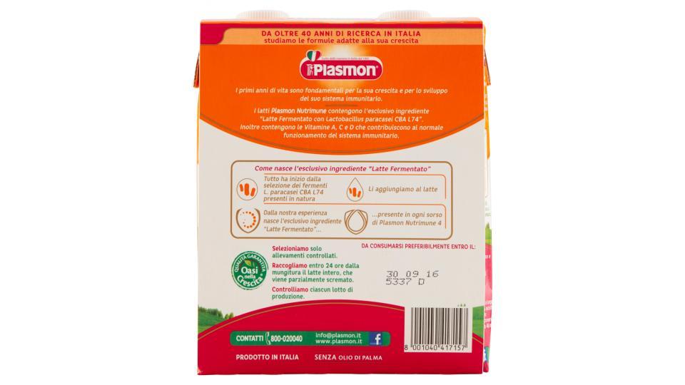 Plasmon, Nutrimune 4 Latte di Crescita