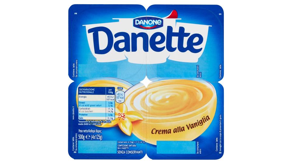 Danette Crema alla Vaniglia