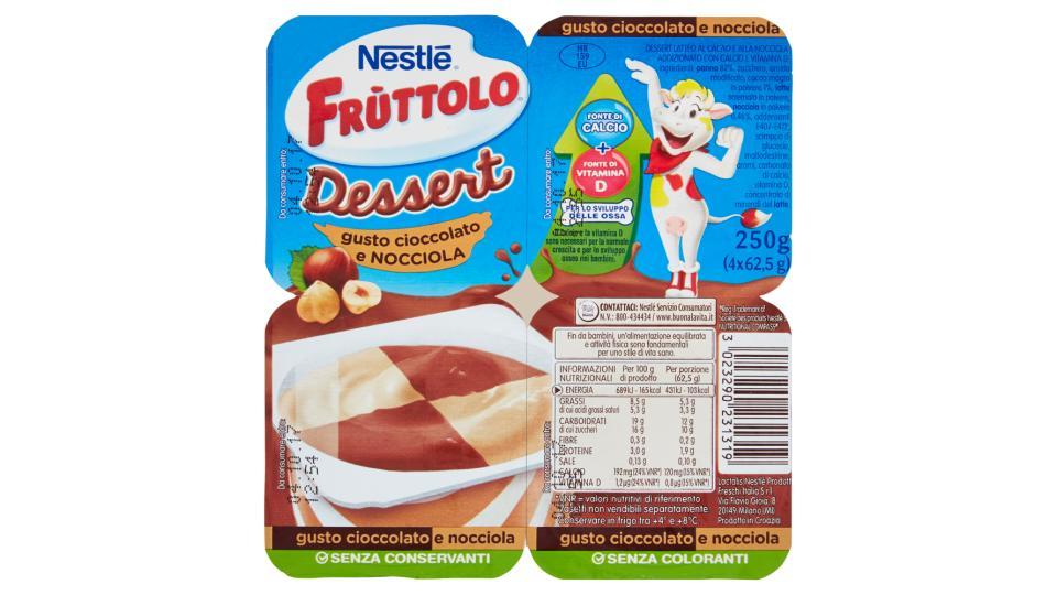 NESTLÉ FRUTTOLO Dessert gusto cioccolato e Nocciola