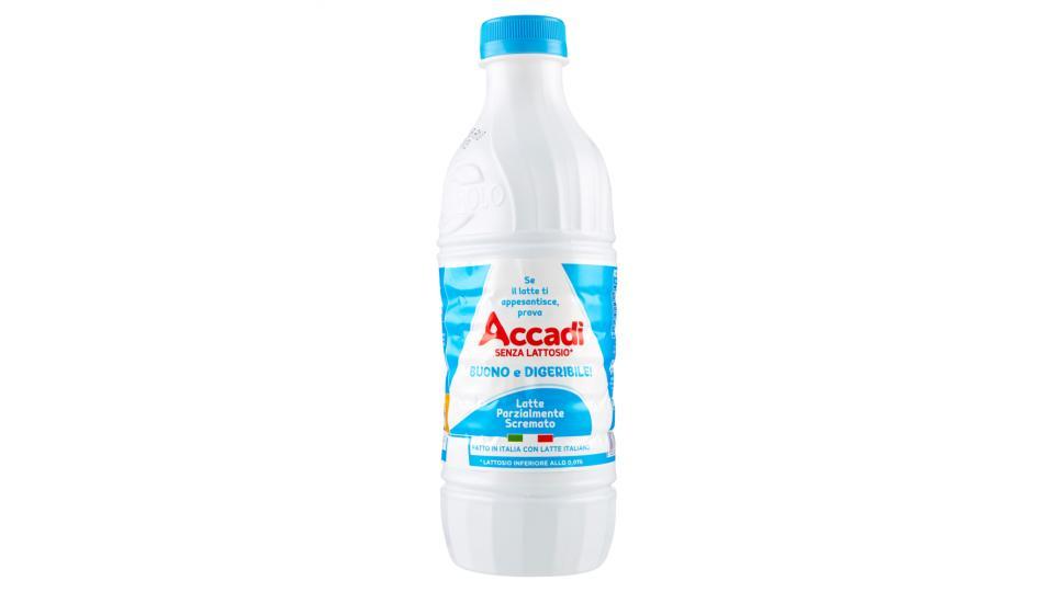 Accadì Latte Parzialmente Scremato
