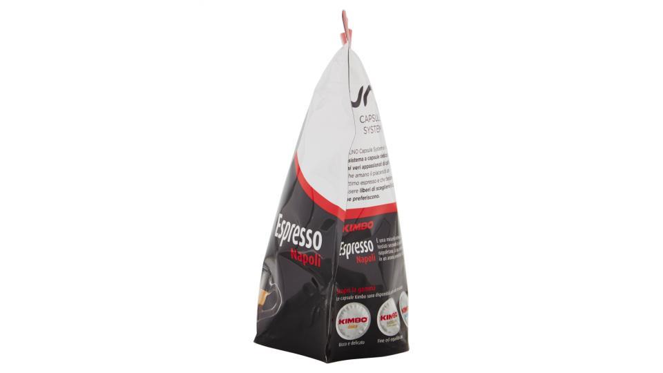 Kimbo Uno capsule system Espresso Napoli