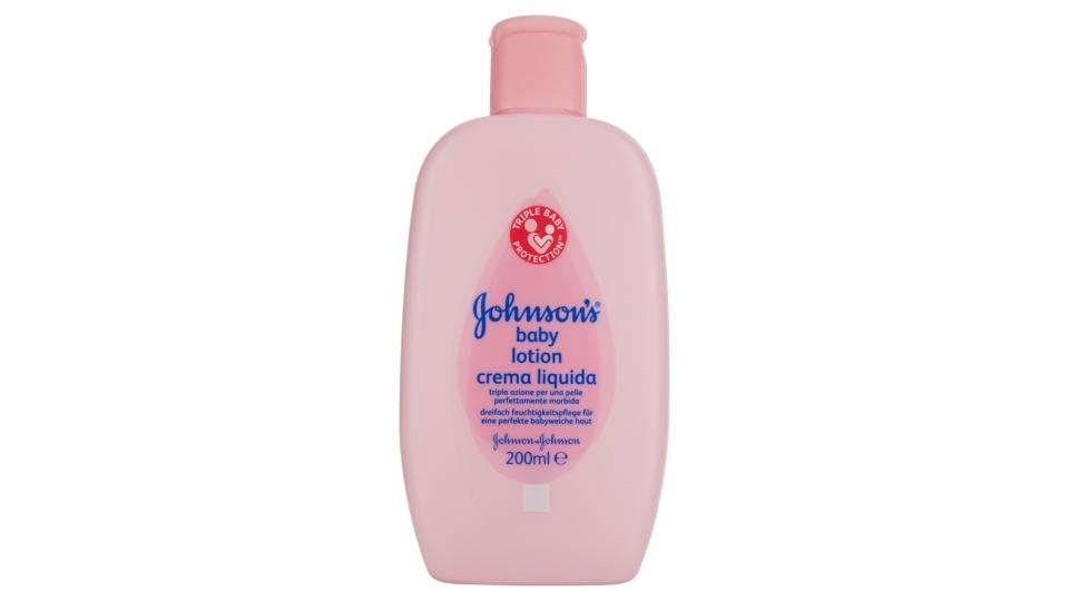 Johnson's Baby Lotion crema liquida