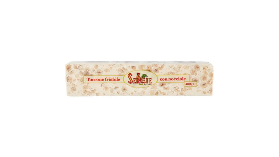 Sebaste Torrone friabile con nocciole