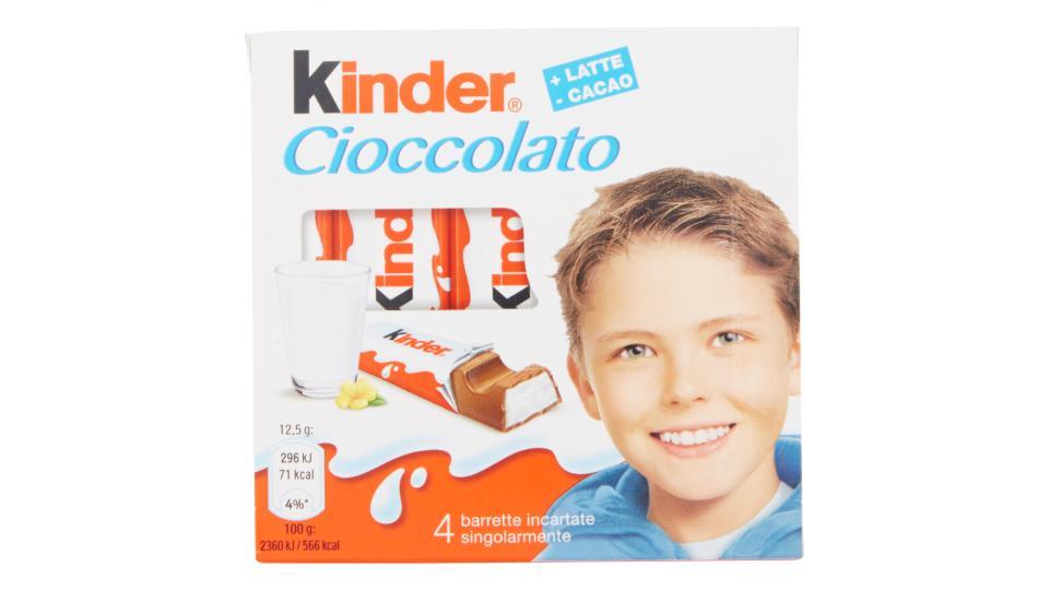 Kinder Cioccolato 4 pezzi