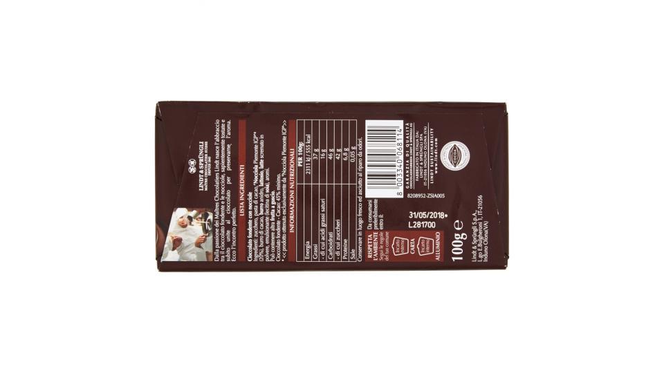 Lindt Fondente con Nocciole Intere