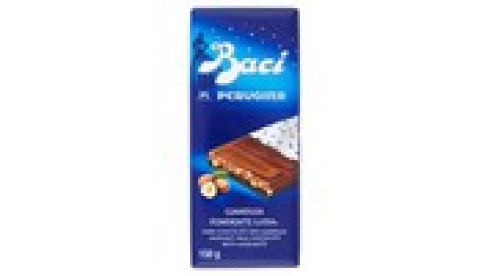 BACI PERUGINA Gianduia fondente tavoletta doppio strato cioccolato fondente gianduia e nocciole