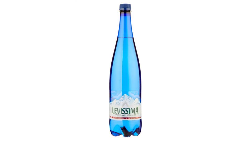 LEVISSIMA, Acqua Minerale Oligominerale Intensamente Frizzante