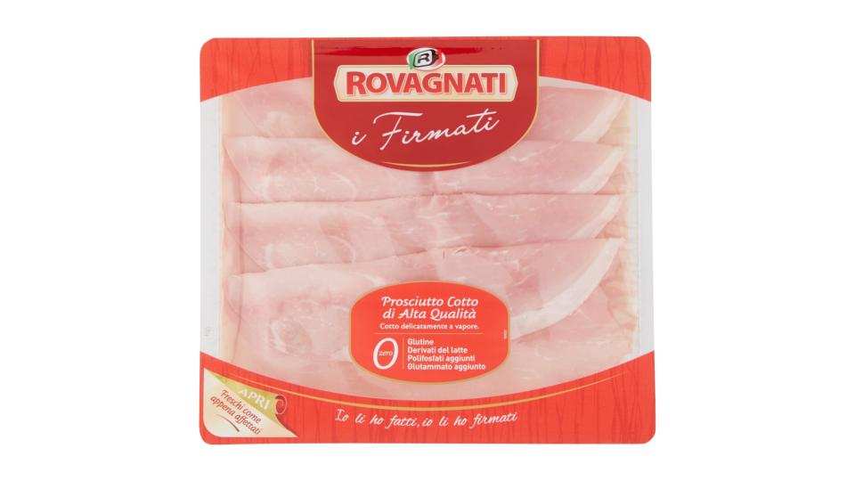 Rovagnati i Firmati Prosciutto Cotto di Alta Qualità