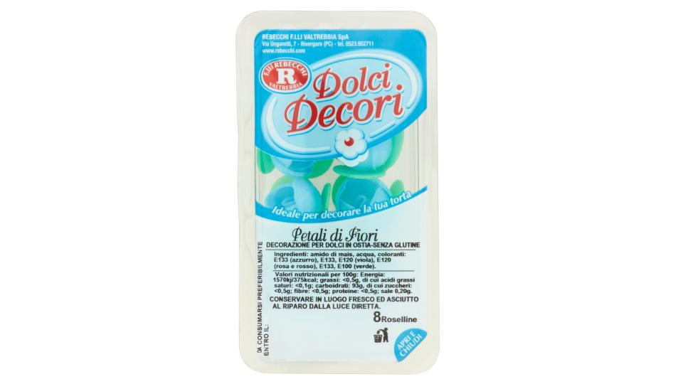 F.lli Rebecchi Valtrebbia Dolci Decori Petali di Fiori