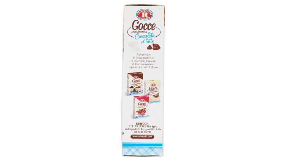 F.lli Rebecchi Valtrebbia dolci decori Gocce pasticcere di Cioccolato al latte