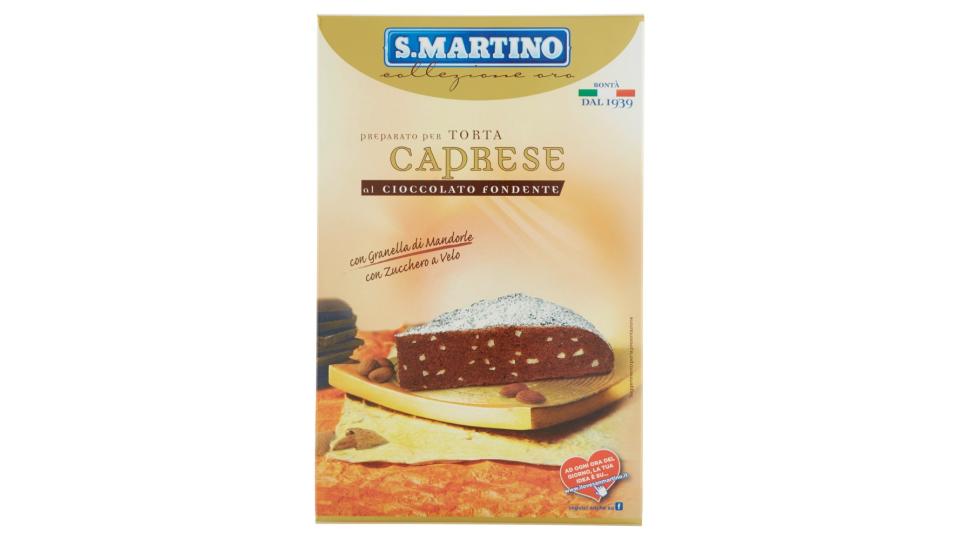 S.Martino collezione oro preparato per Torta Caprese al Cioccolato Fondente