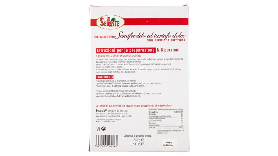 Sebaste Preparato per Semifreddo al tartufo dolce