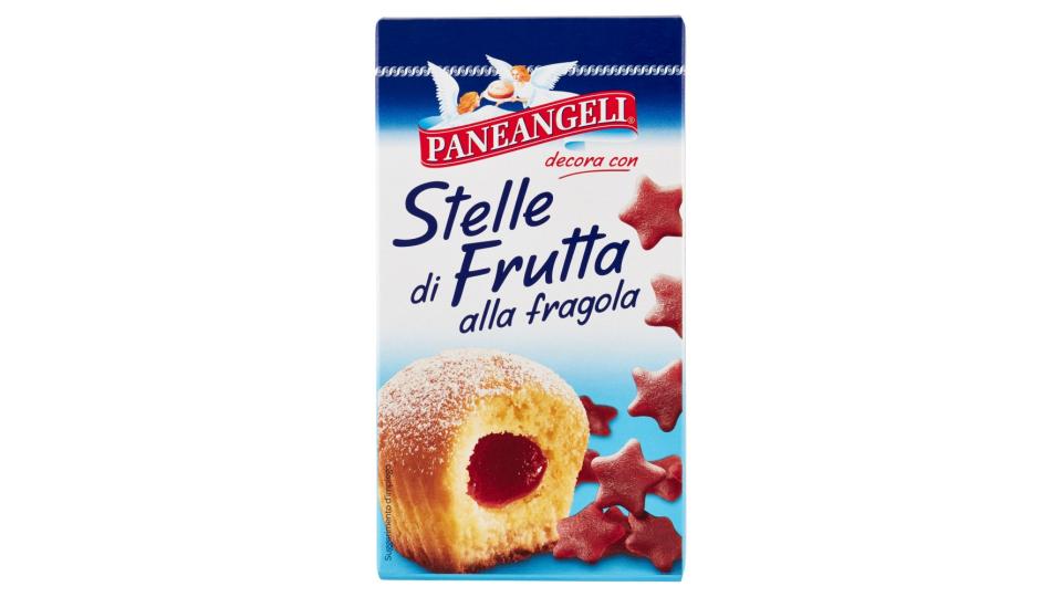 PANEANGELI decora con Stelle di Frutta alla fragola
