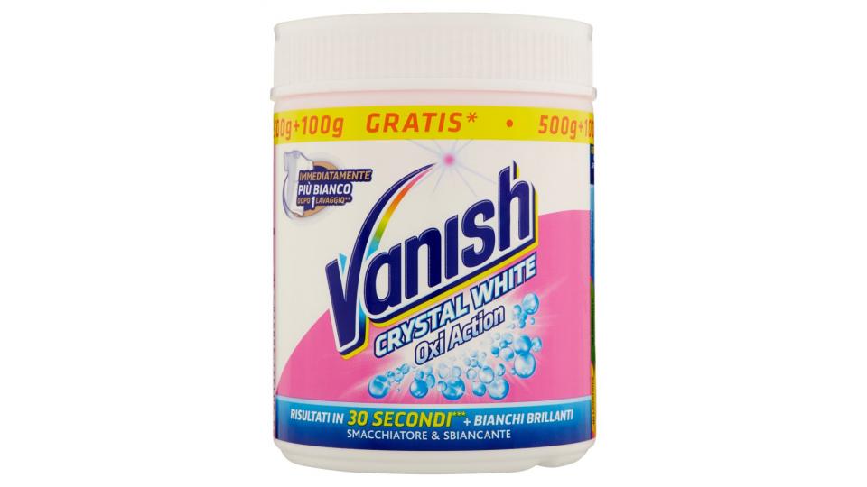 Vanish Oxi Action Crystal White Smacchiatore & Sbiancante 500 g +
