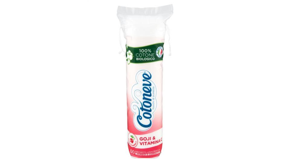 Cotoneve Dischetti Levatrucco Goji & Vitamina C