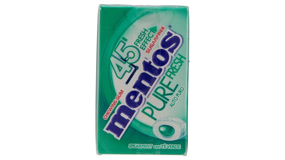 mentos Pure Fresh 45 min Spearmint con Tè Verde
