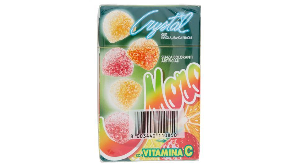 Morositas Crystal gusti fragola, arancia e limone