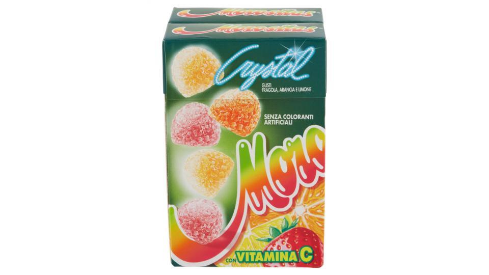 Morositas Crystal gusti fragola, arancia e limone