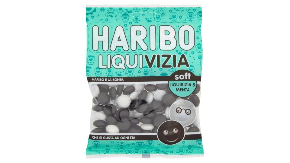 Haribo Liquivizia soft liquirizia & menta