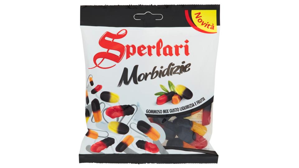 Sperlari Morbidizie Gommoso Mix Gusto Liquirizia e Frutta