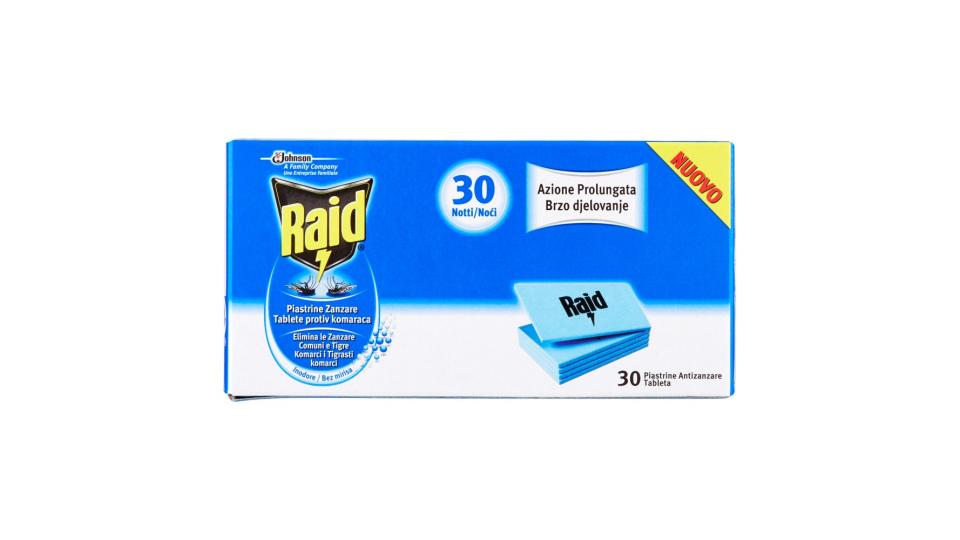 Raid Piastrine Zanzare