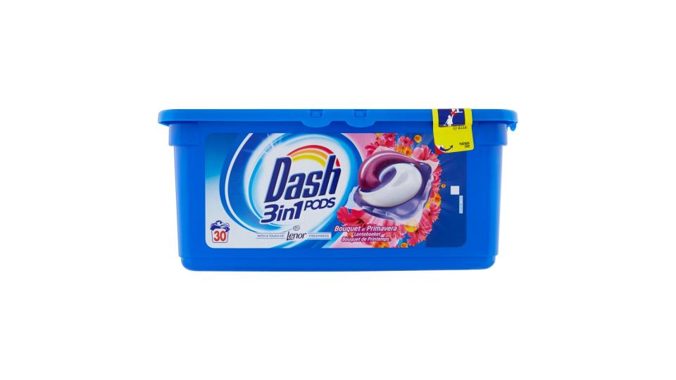 Dash Pods 3in1 Detersivo Monodose Bouquet di Primavera