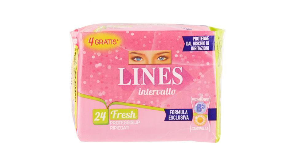Lines Intervallo Fresh x24 Ripiegati