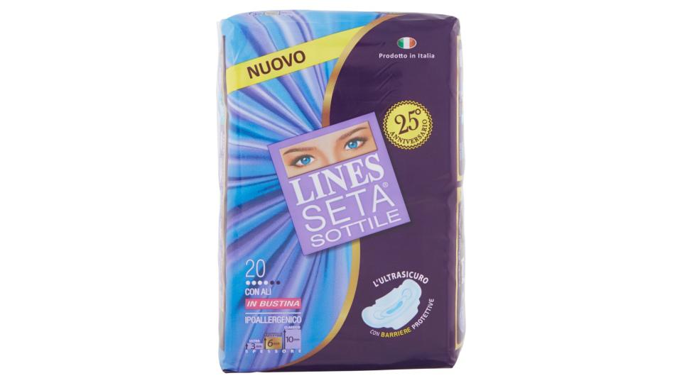 Lines Seta Sottile con Ali in Bustina