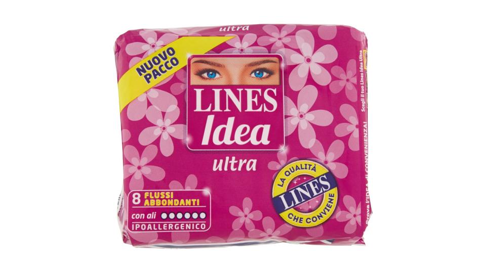 Lines Idea ultra flussi Abbondanti con ali