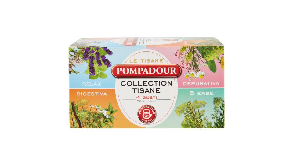 Pompadour Le tisane Collection tisane 4 gusti