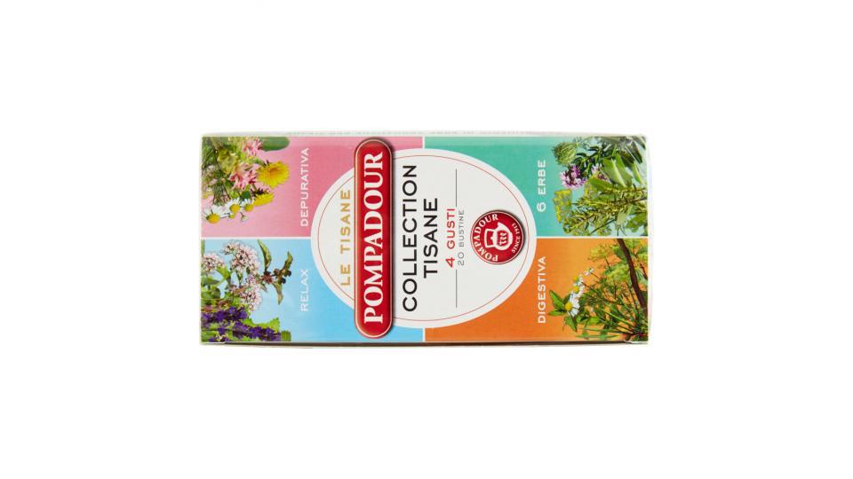 Pompadour Le tisane Collection tisane 4 gusti