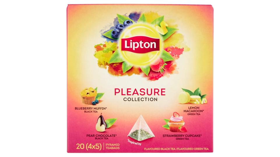 Lipton Pleasure Collection 20 (4x5) Filtri Pyramid